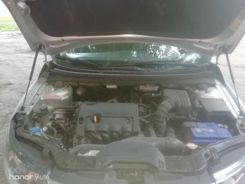 1 699 р. Упоры капота Russtal KIA Cerato 2 TD седан (2008-2013)  с доставкой в г. Воронеж. Увеличить фотографию 3