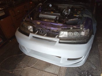 5 499 р. Передний бампер Racing Opel Calibra A (1990-1997)  с доставкой в г. Воронеж. Увеличить фотографию 4