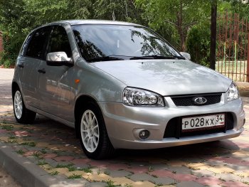 899 р. Комплект молдингов(накладки на двери) Kalina Sport Лада Гранта 2190 седан дорестайлинг (2011-2017) (Неокрашенные)  с доставкой в г. Воронеж. Увеличить фотографию 6