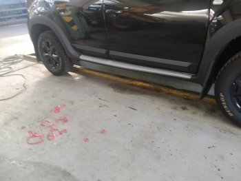 4 649 р. Молдинги дверей Артформ Renault Duster HS дорестайлинг (2010-2015)  с доставкой в г. Воронеж. Увеличить фотографию 5