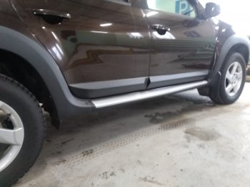 4 649 р. Молдинги дверей Артформ Renault Duster HS дорестайлинг (2010-2015)  с доставкой в г. Воронеж. Увеличить фотографию 8