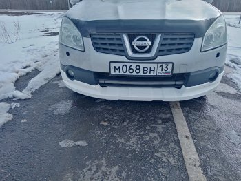 5 799 р. Накладка переднего бампера Городская Легенда Nissan Qashqai 1 дорестайлинг (2007-2010) (Неокрашенная)  с доставкой в г. Воронеж. Увеличить фотографию 5