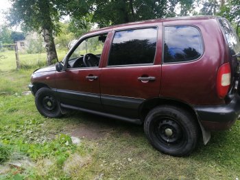 1 199 р. Пороги накладки Autodemic Chevrolet Niva 2123 дорестайлинг (2002-2008) (Текстурная поверхность)  с доставкой в г. Воронеж. Увеличить фотографию 8