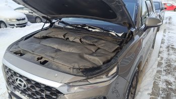 3 299 р. Автоодеяло (тяжелое, темно-серое) Автопилот ЛЮКС   (Размер L (ДхШ) см: 150х90)  с доставкой в г. Воронеж. Увеличить фотографию 4