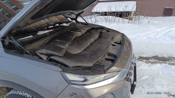 3 299 р. Автоодеяло (тяжелое, темно-серое) Автопилот ЛЮКС   (Размер L (ДхШ) см: 150х90)  с доставкой в г. Воронеж. Увеличить фотографию 5