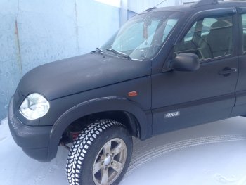 1 999 р. Арки крыльев Кураж 2  Chevrolet Niva  2123 (2002-2008), Лада 2123 (Нива Шевроле) (2002-2008) (Неокрашенные)  с доставкой в г. Воронеж. Увеличить фотографию 5