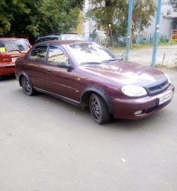 1 849 р. Решётка радиатора Nika Chevrolet Lanos T100 седан (2002-2017) (Неокрашенная)  с доставкой в г. Воронеж. Увеличить фотографию 5