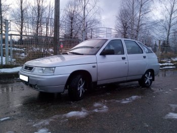 499 р. Пороги накладки Катран Лада 2111 универсал (1998-2009) (Неокрашенные)  с доставкой в г. Воронеж. Увеличить фотографию 6