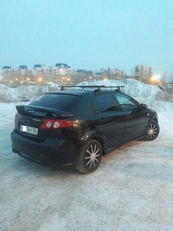 3 099 р. Пороги накладки Атланта Chevrolet Lacetti хэтчбек (2002-2013) (Неокрашенные)  с доставкой в г. Воронеж. Увеличить фотографию 5