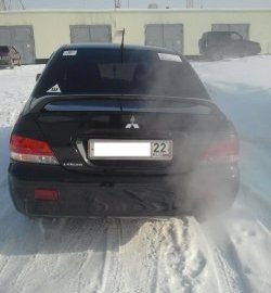 4 089 р. Средний спойлер 2.0 стандарт Mitsubishi Lancer 9 CS седан 2-ой рестайлинг (2005-2009) (Неокрашенный)  с доставкой в г. Воронеж. Увеличить фотографию 4