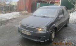 4 249 р. Передний бампер Классик 2 Renault Logan 1 дорестайлинг (2004-2010) (Неокрашенный)  с доставкой в г. Воронеж. Увеличить фотографию 5