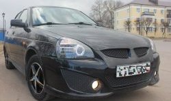 1 399 р. Накладка на капот Мюнхен Лада Приора 2172 хэтчбек дорестайлинг (2008-2014) (Неокрашенный)  с доставкой в г. Воронеж. Увеличить фотографию 3