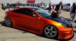 6 599 р. Пороги накладки K1 Style wide body Toyota Celica T230 (1999-2006)  с доставкой в г. Воронеж. Увеличить фотографию 14