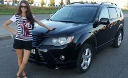 2 849 р. Накладка переднего бампера Sport Mitsubishi Outlander XL (CW)  дорестайлинг (2005-2009) (Неокрашенная)  с доставкой в г. Воронеж. Увеличить фотографию 10
