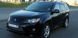 2 849 р. Накладка переднего бампера Sport Mitsubishi Outlander XL (CW)  дорестайлинг (2005-2009) (Неокрашенная)  с доставкой в г. Воронеж. Увеличить фотографию 11