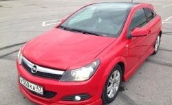 4 749 р. Накладка переднего бампера Global Tuning  Opel Astra  H GTC (2004-2011) хэтчбек 3 дв. дорестайлинг, хэтчбек 3 дв. рестайлинг (Неокрашенная)  с доставкой в г. Воронеж. Увеличить фотографию 7