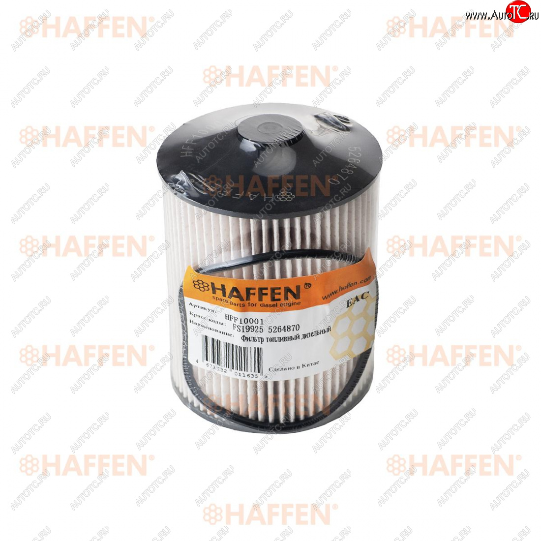 789 р. Фильтр топливный ISF 2.8 HAFFEN ГАЗ Соболь 2752 дорестайлинг цельнометаллический фургон (1998-2002)  с доставкой в г. Воронеж