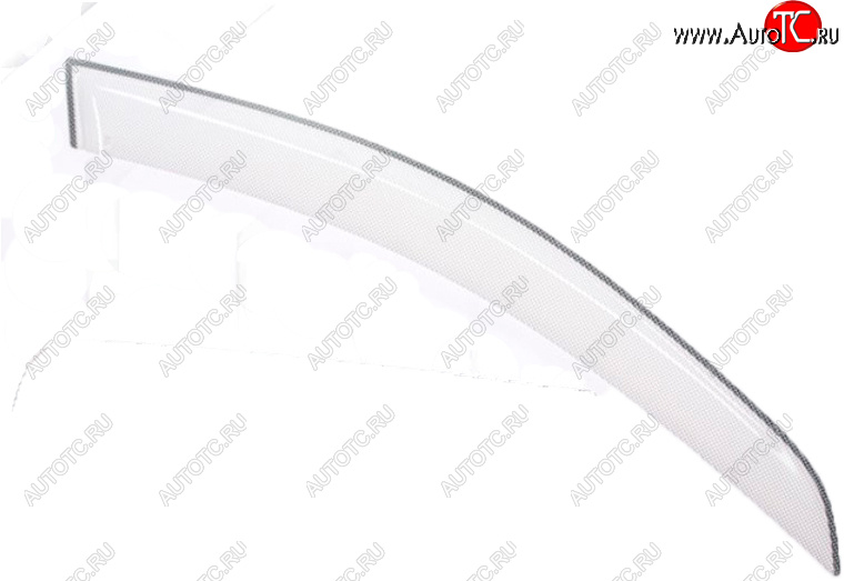 2 199 р. Дефлектора окон CA-Plastic  Foton Sauvana (2014-2020) (Шелкография белая, Без хром молдинга)  с доставкой в г. Воронеж