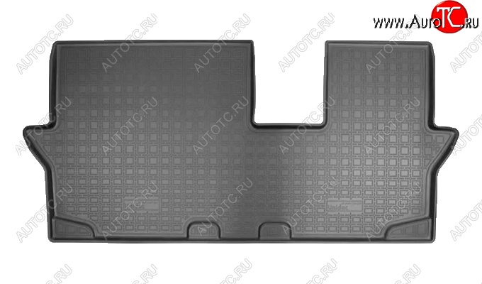 1 399 р. Коврик салонный Noplast (3-ий ряд)  GAC GS8 (2016-2023) (Черный)  с доставкой в г. Воронеж