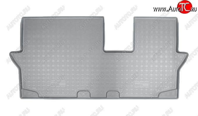 1 799 р. Коврик салонный Noplast (3-ий ряд)  GAC GS8 (2016-2023) (Серый)  с доставкой в г. Воронеж