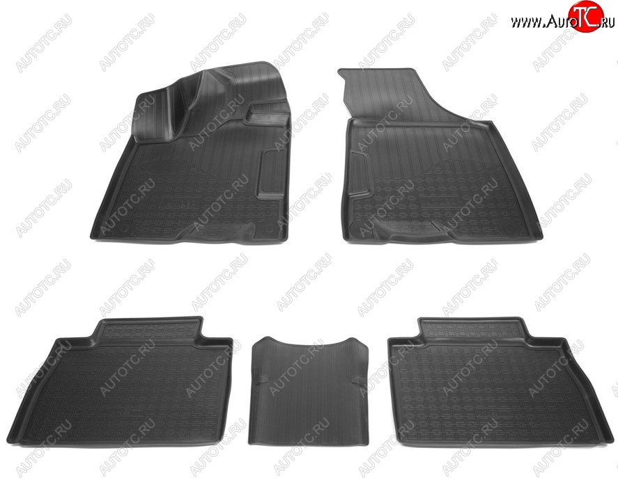 3 169 р. Коврики салона Norplast (3D, полимерные) GAC GS8 (2016-2023)  с доставкой в г. Воронеж