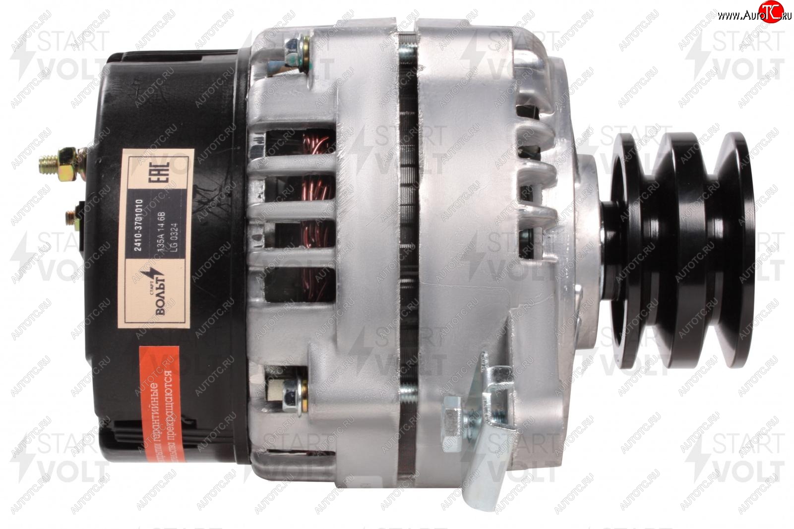 4 999 р. Генератор (135A / 14В) (2.3/2.5) START VOLT ГАЗ 3102 Волга (1981-2008)  с доставкой в г. Воронеж