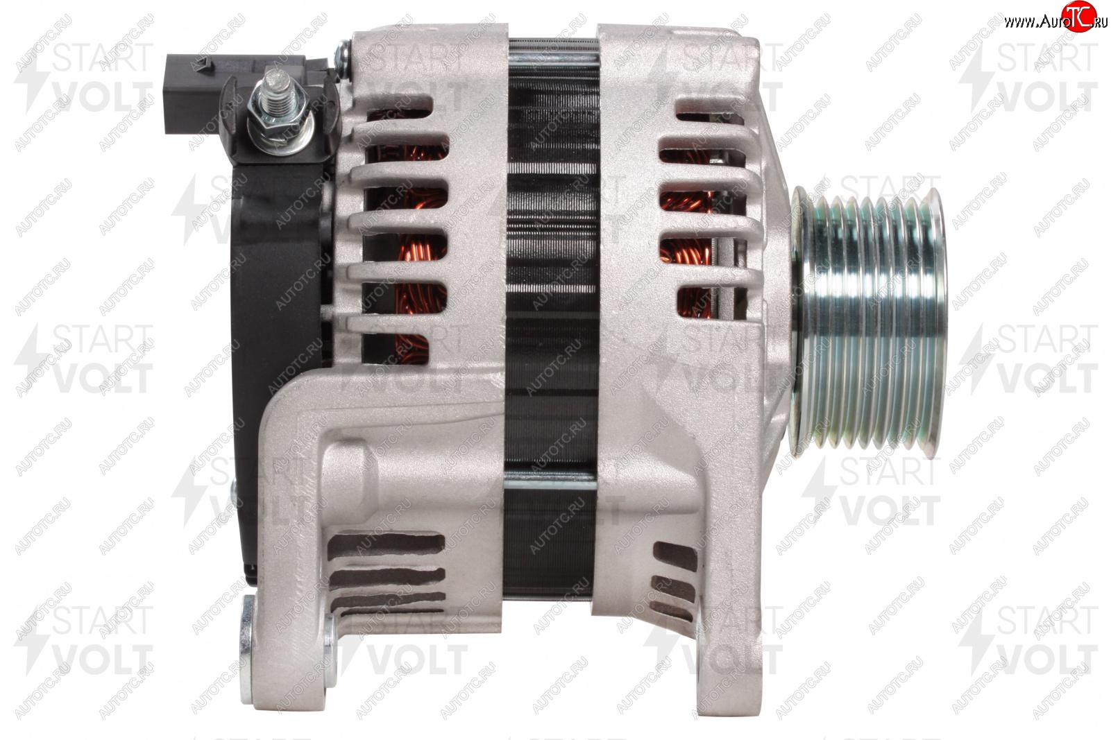 7 799 р. Генератор (120A / 14В / разъём - колодка) (ДВС Cummins ISF 2.8) START VOLT ГАЗ Соболь 2752 дорестайлинг цельнометаллический фургон (1998-2002)  с доставкой в г. Воронеж