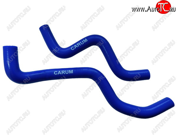 1 029 р. Патрубки радиатора печки (отв/подвод силикон) CARUM  ГАЗ ГАЗель  2705,Бизнес (2010-2025) 2-ой рестайлинг цельнометаллический фургон (комплект 2 шт.)  с доставкой в г. Воронеж