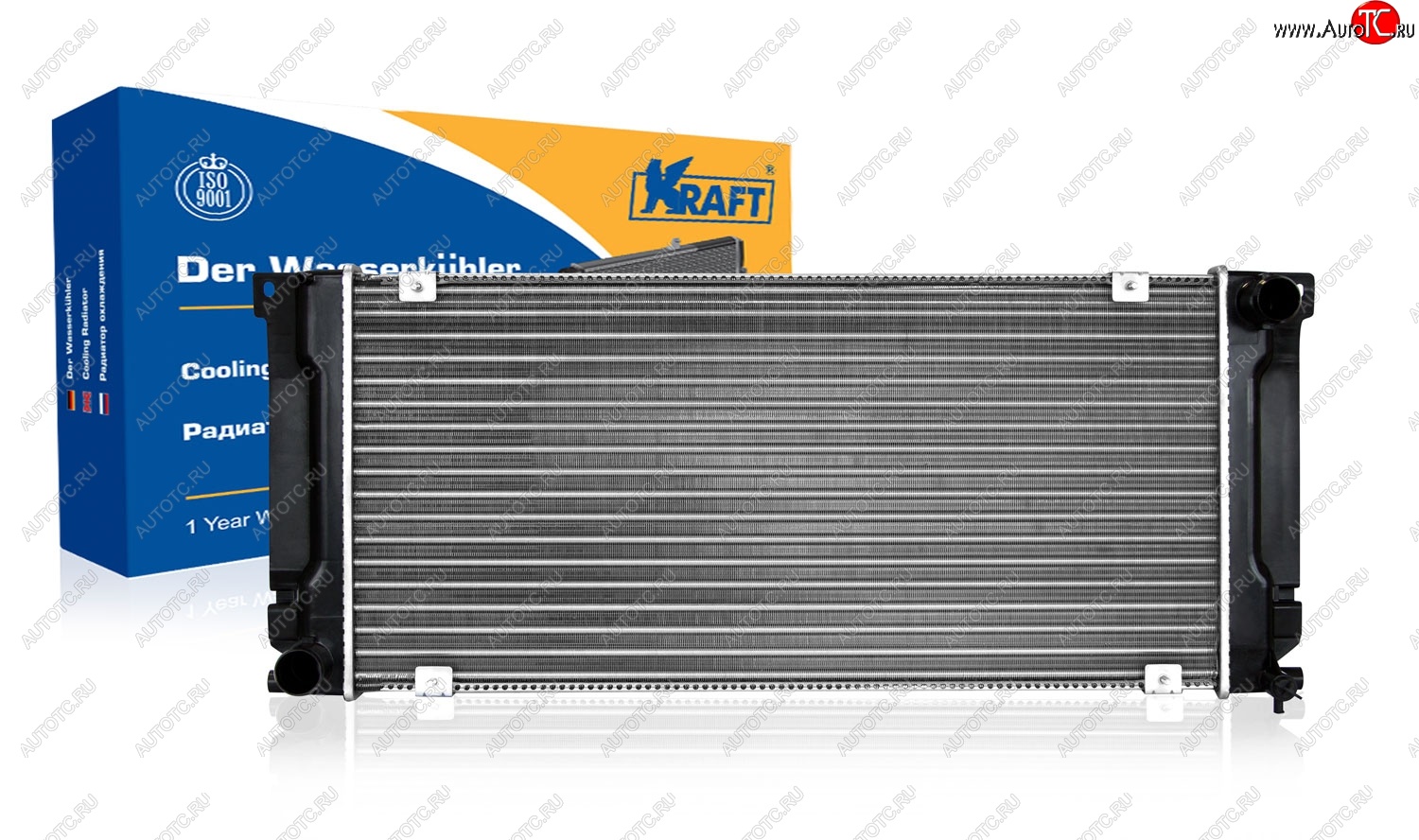 6 999 р. Радиатор двигателя KRAFT (дв. Cummins ISF 2.8S, Евро-4) ГАЗ ГАЗель Next A62,А65 автобус (2016-2025)  с доставкой в г. Воронеж