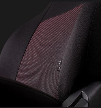 5 599 р. Чехлы для сидений Lord Autofashion Дублин (жаккард, 3 места)  ГАЗ ГАЗель Next ( A21,A22, С41, С42,  A31,A32, C45, C46) - ГАЗон Next (черный/ёж красный)  с доставкой в г. Воронеж. Увеличить фотографию 2