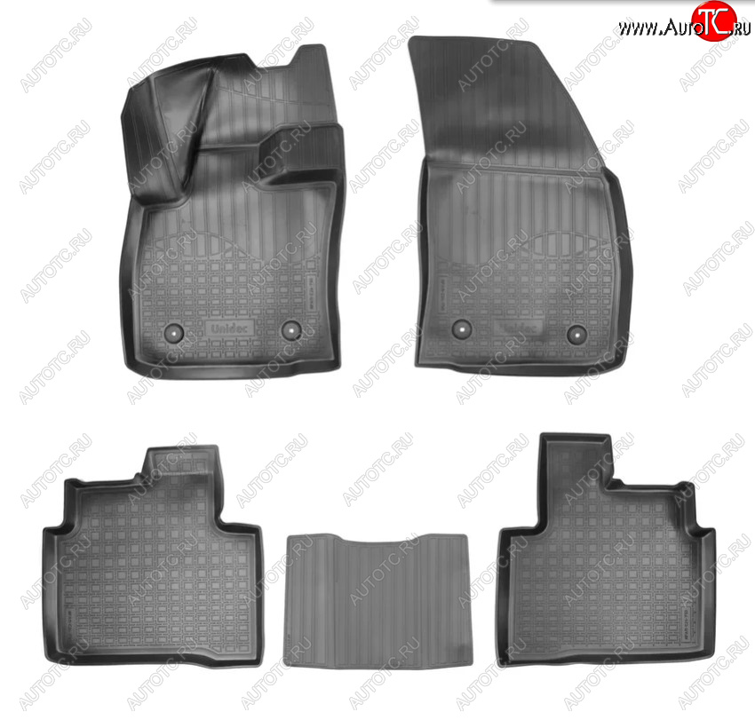 2 399 р. Коврики салона Norplast Unidec Geely Tugella FY11,HPBA4 дорестайлинг (2019-2023) (Цвет: черный)  с доставкой в г. Воронеж