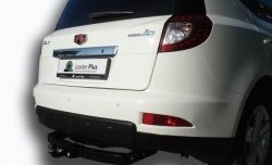 7 849 р. Фаркоп Лидер Плюс (с нержавеющей пластиной).  Geely Emgrand X7 (2011-2015) дорестайлинг (Без электропакета)  с доставкой в г. Воронеж. Увеличить фотографию 3