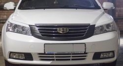 889 р. Реснички на фары Кураж  Geely Emgrand EC7 (2009-2016) седан дорестайлинг (Неокрашенные)  с доставкой в г. Воронеж. Увеличить фотографию 2