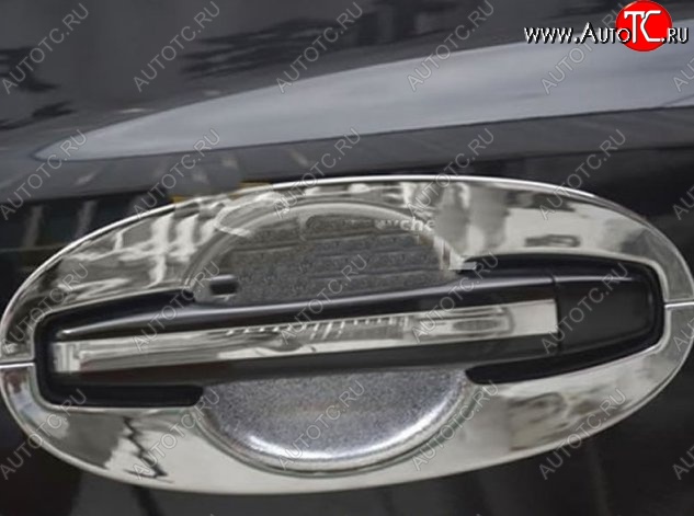 2 849 р. Накладки под ручки дверей (мыльницы) СТ Geely GX7 (2011-2015) (Неокрашенные)  с доставкой в г. Воронеж