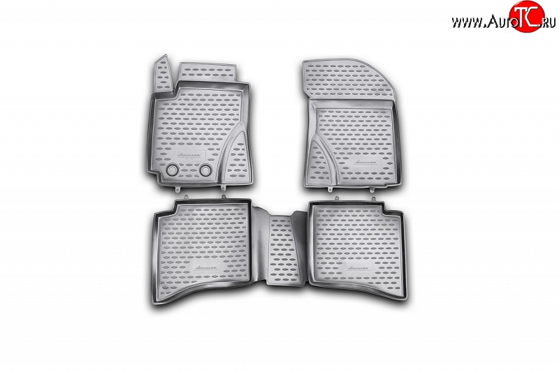 2 349 р. Коврики в салон Element 4 шт. (полиуретан) (рестайлинг)  Geely MK Cross (2011-2016)  с доставкой в г. Воронеж