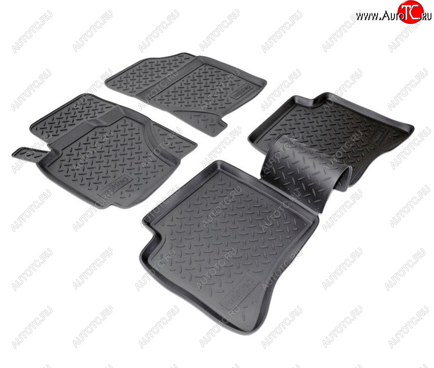 2 199 р. Комплект салонных ковриков Norplast Unidec  Geely MK (2006-2015) (Цвет: черный)  с доставкой в г. Воронеж