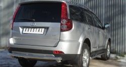 70 999 р. Защита порогов из круглой трубы диаметром 63 мм Russtal Great Wall Hover H3  рестайлинг (2014-2016) (Защита порогов с со скосами на торцах (вариант 1))  с доставкой в г. Воронеж. Увеличить фотографию 4
