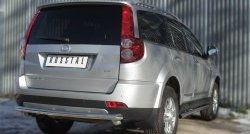 70 999 р. Защита порогов из круглой трубы диаметром 63 мм Russtal Great Wall Hover H3  рестайлинг (2014-2016) (Защита порогов с со скосами на торцах (вариант 1))  с доставкой в г. Воронеж. Увеличить фотографию 7