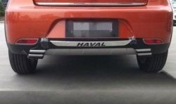 14 999 р. Накладка на задний бампер СТ Great Wall Hover M4 (2012-2016) (Неокрашенная)  с доставкой в г. Воронеж. Увеличить фотографию 3