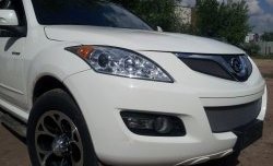 1 539 р. Нижняя сетка на бампер Russtal (хром) Great Wall Hover H5 (2010-2017)  с доставкой в г. Воронеж. Увеличить фотографию 3