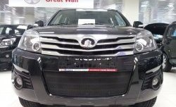 1 469 р. Сетка на бампер Russtal (черная) Great Wall Hover H3  дорестайлинг (2010-2014)  с доставкой в г. Воронеж. Увеличить фотографию 6