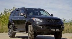 18 649 р. Расширители колесных арок RA (комплект)  Great Wall Hover H5 (2010-2017) (Поверхность глянец (под окраску))  с доставкой в г. Воронеж. Увеличить фотографию 2