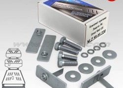 3 599 р. Защита раздаточной коробки Novline (2.4, МКПП, 3 мм) Great Wall Safe (2001-2010)  с доставкой в г. Воронеж. Увеличить фотографию 2