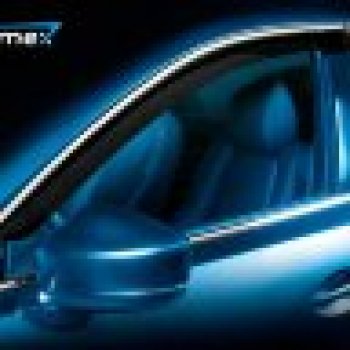 3 999 р. Дефлекторы окон с хромированым молдингом CHROMEX Haval F7x дорестайлинг (2019-2022)  с доставкой в г. Воронеж. Увеличить фотографию 2