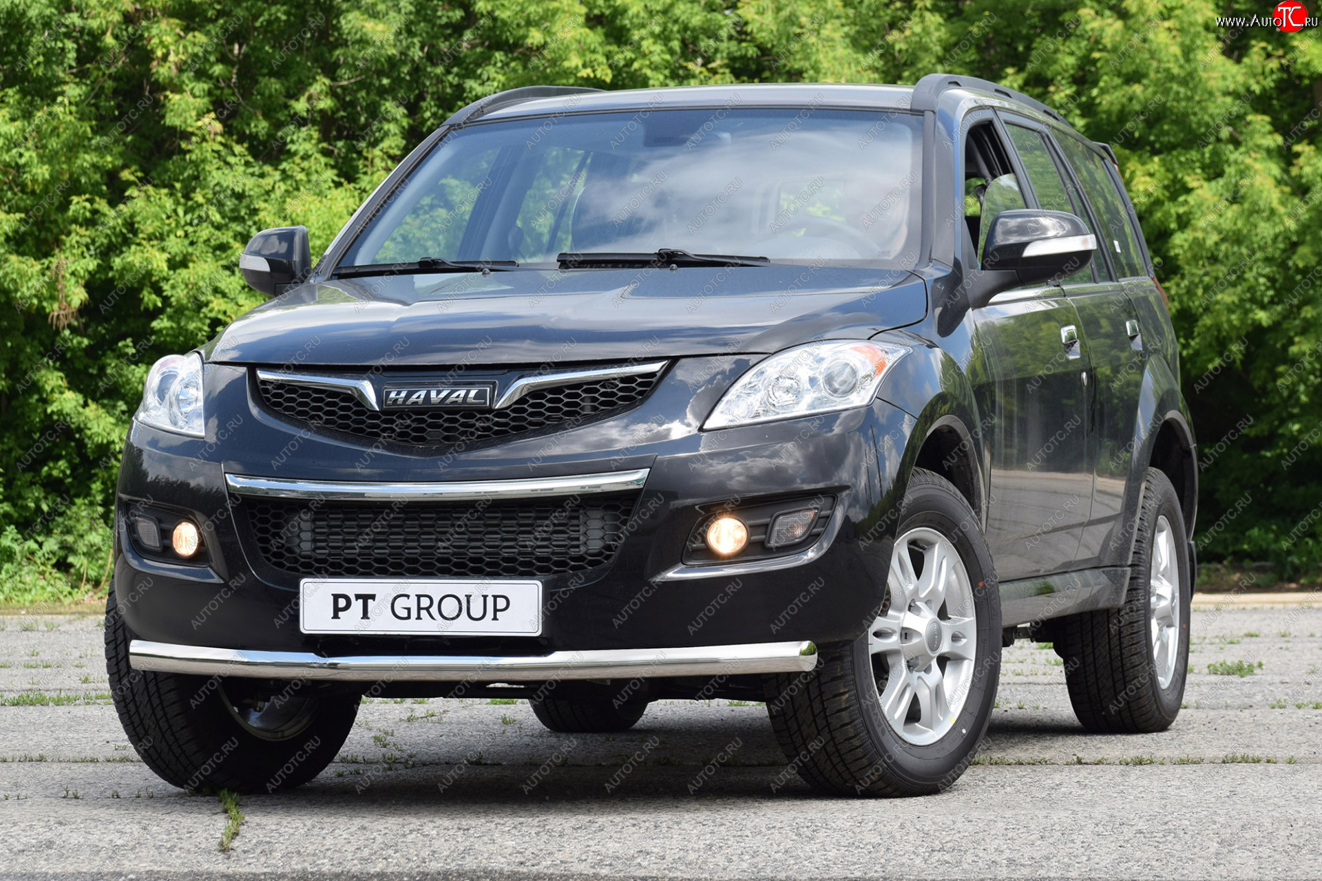 15 499 р. Защита переднего бампера Petroil Tuning (Ø63 мм)  Haval H5 (2020-2023) рестайлинг (Нержавейка)  с доставкой в г. Воронеж