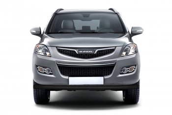 5 519 р. Защита переднего бампера Petroil Tuning (Ø63 мм)  Haval H5 (2020-2023) рестайлинг (Сталь с полимерным покрытием в цвет: черный ❞Шагрень❝)  с доставкой в г. Воронеж. Увеличить фотографию 2