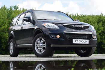 5 519 р. Защита переднего бампера Petroil Tuning (Ø63 мм)  Haval H5 (2020-2023) рестайлинг (Сталь с полимерным покрытием в цвет: черный ❞Шагрень❝)  с доставкой в г. Воронеж. Увеличить фотографию 3