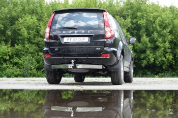16 009 р. Фаркоп PT GROUP /съемный квадрат/ с НЕРЖ накладкой HAVAL H5 2020-2023/ DW Hover H5 2010- (HVH991101)  Haval H5 (2020-2023) рестайлинг  с доставкой в г. Воронеж. Увеличить фотографию 3