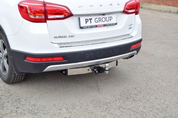 12 949 р. Фаркоп Petroil Tuning (съемный квадрат) Haval H6 дорестайлинг (2016-2019) (Без заглушки )  с доставкой в г. Воронеж. Увеличить фотографию 3