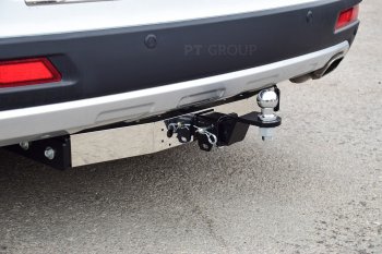 12 949 р. Фаркоп Petroil Tuning (съемный квадрат) Haval H6 дорестайлинг (2016-2019) (Без заглушки )  с доставкой в г. Воронеж. Увеличить фотографию 4